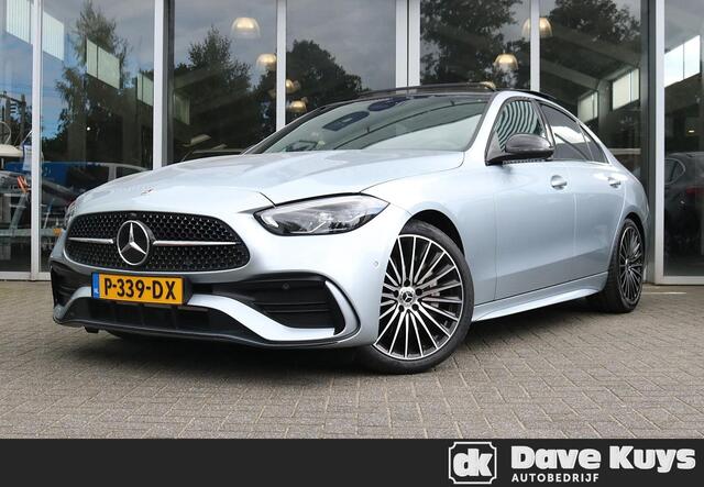 Mercedes-Benz C-KLASSE 200 AMG Line | Night Edition | Panorama | Trekhaak