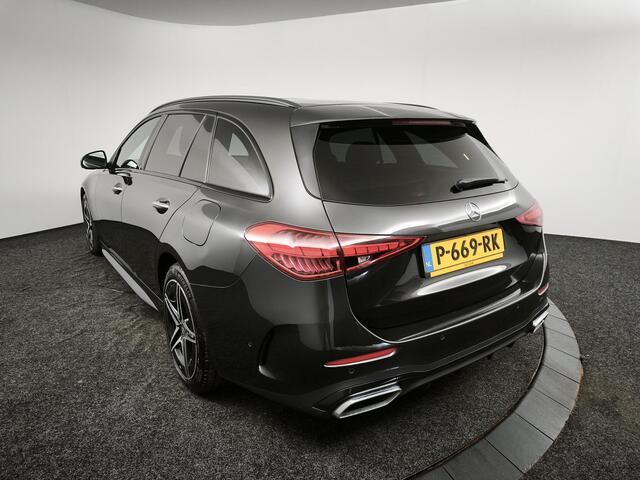 Mercedes-Benz C-KLASSE Estate 300 e AMG Line | Panoramadak | Stoelverwarming | 360° Camera | Navigatie |