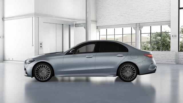 Mercedes-Benz C-KLASSE 300e Business Solution AMG | AMG Line Premium Plus | Nightpakket | Trekhaak | Burmester | 360° camera | Panoramaschuifdak |