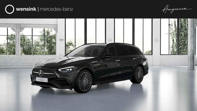 Mercedes-Benz C-KLASSE Estate 300e 140 Years Edition | Panoramaschuifdak | Comfort-Pakket | Winterpakket | AMG-line | Parkeerpakket |