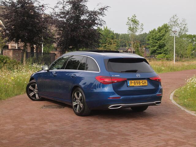 Mercedes-Benz C-KLASSE Estate 200 Launch Edition Luxury Line | Panoramadak | Burmester Audio | Camera | Sfeerverlichting | Apple Carplay |