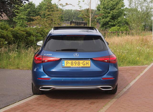 Mercedes-Benz C-KLASSE Estate 200 Launch Edition Luxury Line | Panoramadak | Burmester Audio | Camera | Sfeerverlichting | Apple Carplay |
