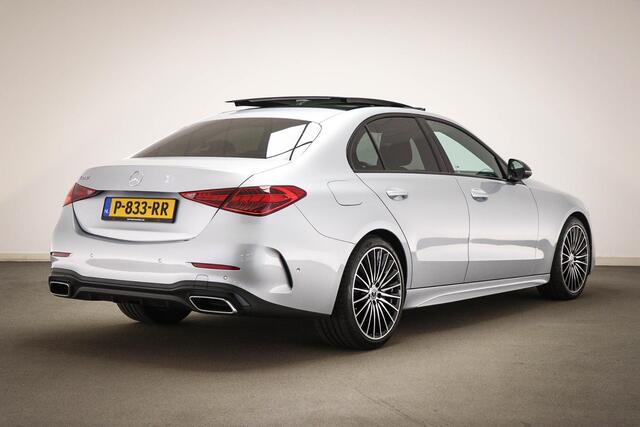 Mercedes-Benz C-KLASSE 200 Launch Edition AMG Line | PANORAMADAK | STOELVERWARMING | DAB | CAMERA | TREKHAAK | 19"