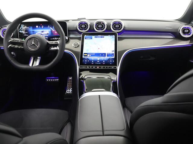 Mercedes-Benz C-KLASSE Estate 300 e Business Solution AMG | Night | Panoramadak | AMG Line Plus | Trekhaak | Head-up | Burmester |