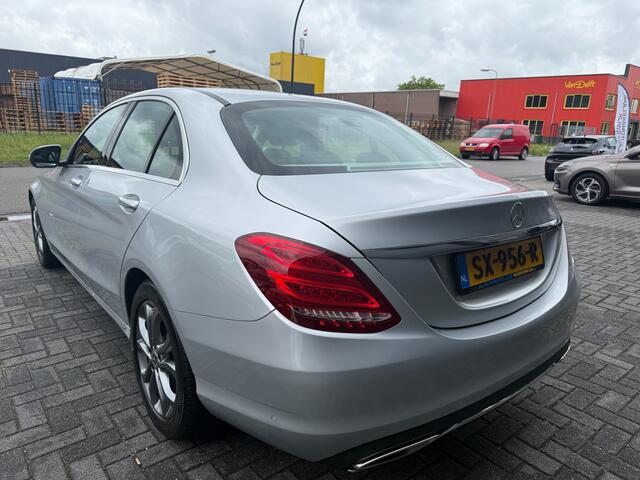 Mercedes-Benz C-KLASSE 180 Business Solution | 2E EIGENAAR | 12MND GARANTIE | AUTOMAAT | CRUISE | LED | CAMERA | STOELVERW. | NAVI |