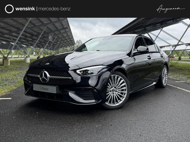 Mercedes-Benz C-KLASSE 300e 140 Years Edition | AMG-line Plus | Panoramadak | Burmester | Head-up | Digital light | Keyless | Trekhaak |