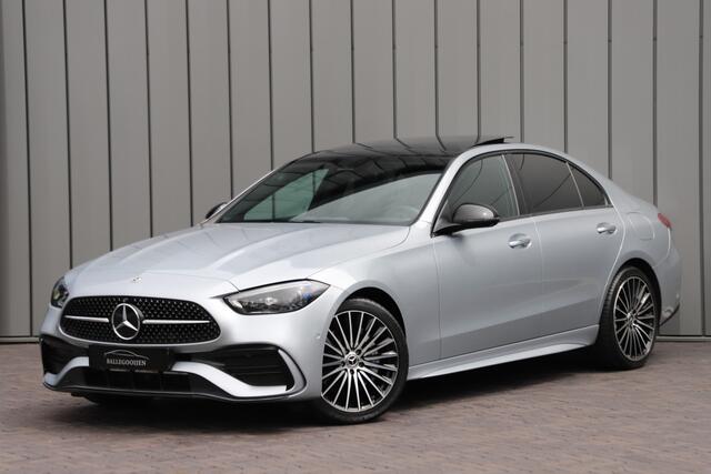 Mercedes-Benz C-KLASSE 300e AMG | 313PK | Pano | Head-up | Keyless-go | Memory | Leder | Digital-light | Stoelverw. | Sfeerverlichting | 2022.