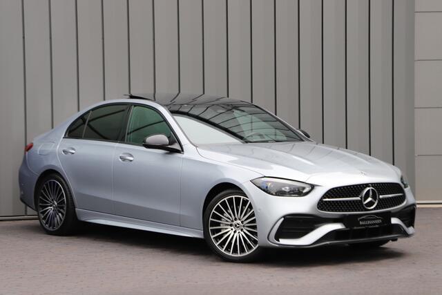 Mercedes-Benz C-KLASSE 300e AMG | 313PK | Pano | Head-up | Keyless-go | Memory | Leder | Digital-light | Stoelverw. | Sfeerverlichting | 2022.