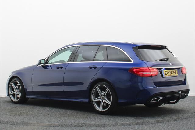 Mercedes-Benz C-KLASSE Estate 220 CDI Prestige AMG Leer, ACC, Camera, Navigatie, Bluetooth, LED, KeyLess, Trekhaak, 18''