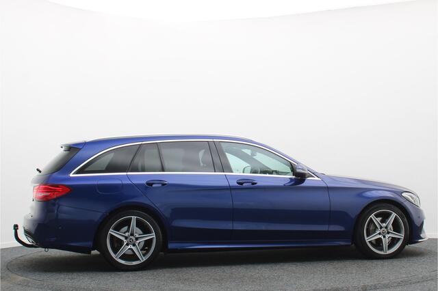 Mercedes-Benz C-KLASSE Estate 220 CDI Prestige AMG Leer, ACC, Camera, Navigatie, Bluetooth, LED, KeyLess, Trekhaak, 18''