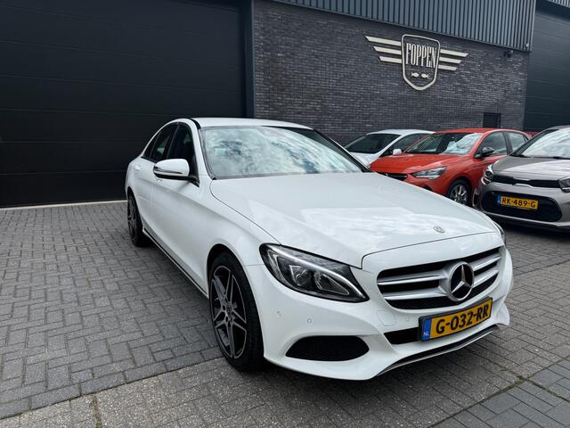 Mercedes-Benz C-KLASSE 200 Premium Plus | 1E EIGENAAR | 12MND GARANTIE | LED | CRUISE | SFEER | STOELVERWM. | NAVI |