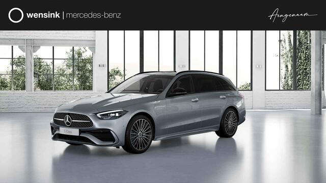 Mercedes-Benz C-KLASSE Estate 300e Business Solution AMG | Panoramaschuifdak | Comfort-Pakket | Winterpakket | AMG-line | 360 Camera |