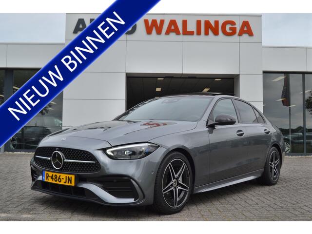 Mercedes-Benz C-KLASSE 300 AMG | Panoramadak | Dig Led Kopl | Burmester | 360 Camera | Night-pakket