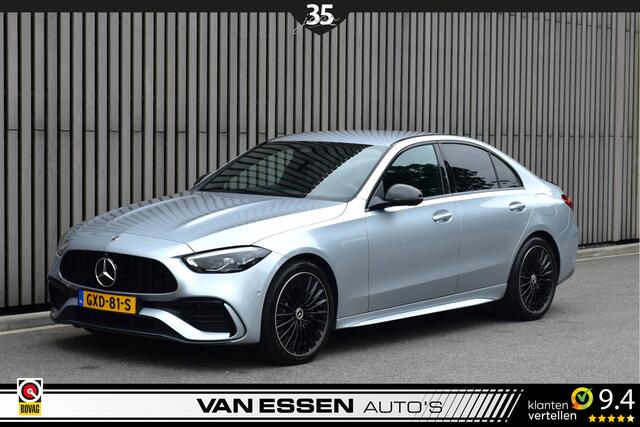 Mercedes-Benz C-KLASSE 300 e 4MATIC AMG Line Navi Carbon Sfeerlicht Stoelverw. Camera Carplay