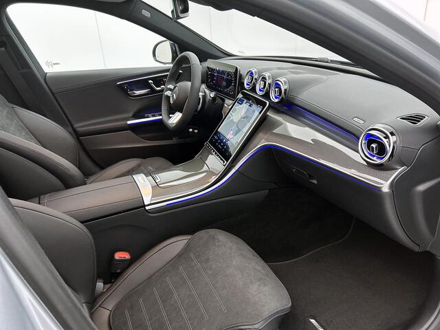 Mercedes-Benz C-KLASSE Estate 300 e 140 Years Edition | Comfortpakket Plus | Nightpakket | Parkeerpakket met 360°-camera | Trekhaak | Middenconsole metaalstructuur | Panoramaschuifdak | Warmtewerend, donkergetint glas | 19" multispaaks lichtmetalen AMG-velgen | GUARD 360° Plus