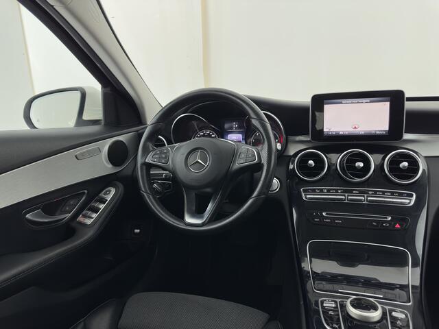 Mercedes-Benz C-KLASSE Estate 200 CDI Business Solution Aut. *FULL-LED | LEATHER-FABRIC | FULL-LED | NAVI-FULLMAP | CAMERA | HEATED-SPORTSEATS | SHIFTPADDLES | CRUISE | KEYLESS | TOWBAR | 17''ALU*