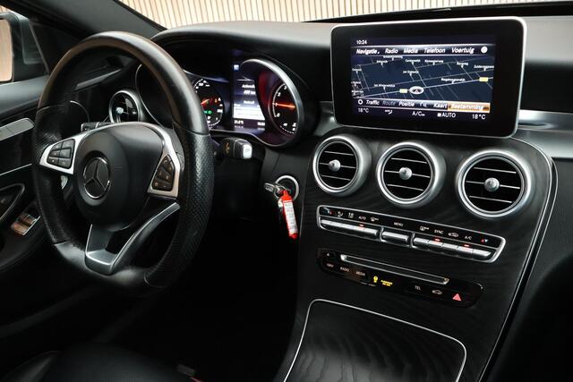 Mercedes-Benz C-KLASSE Estate 300 245pk Ambition AMG-Line Leder Camera Stoelverwarming Navigatie