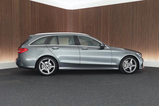 Mercedes-Benz C-KLASSE Estate 300 245pk Ambition AMG-Line Leder Camera Stoelverwarming Navigatie