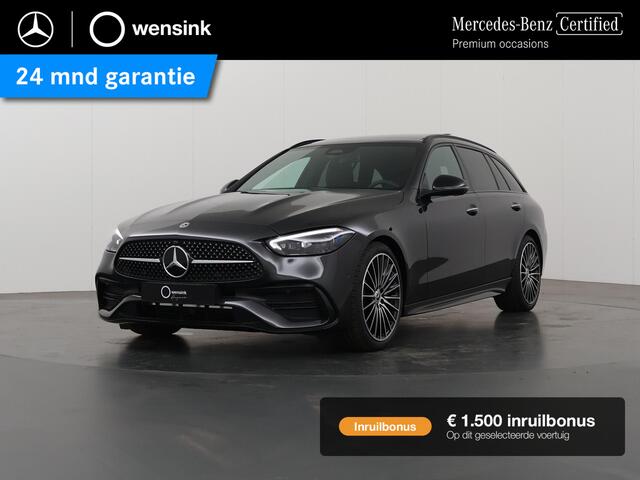 Mercedes-Benz C-KLASSE 180 Estate Star Edition AMG Line | Panoramadak | 19'' Lichtmetalen velgen | 360 Camera | Night Pakket | Memory Stoelen
