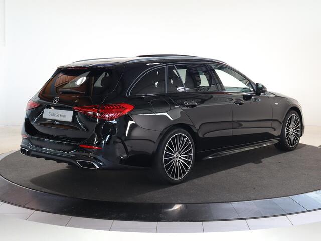 Mercedes-Benz C-KLASSE Estate 300e Business Solution AMG | Panoramaschuifdak | Night | Burmester | Rijassistentiepakket Plus | Matrix Led |
