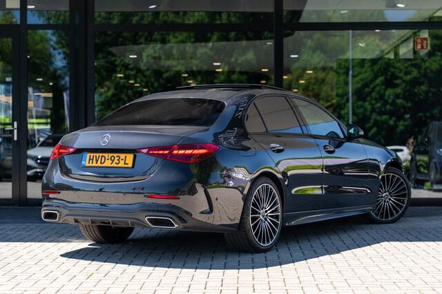 Mercedes-Benz C-KLASSE 180 Star Edition AMG line | Panorama-schuifdak | Sfeerverlichting | Burmester 3D | Achteruitrijcamera | Smartphone-integratie