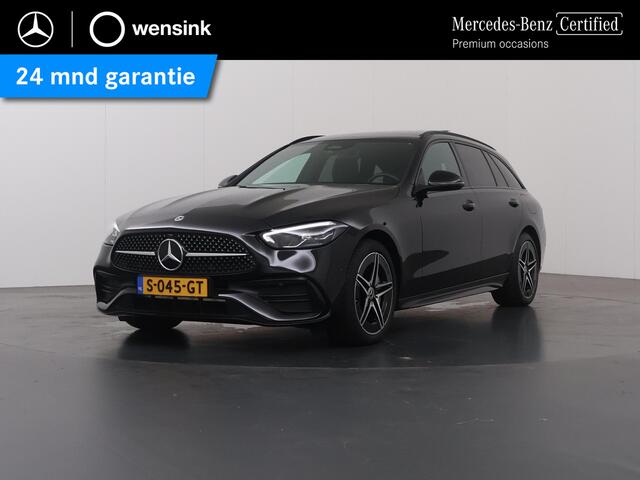 Mercedes-Benz C-KLASSE Estate 300 e AMG Line | Night | Panoramadak | Stoelverwarming | Achteruitrijcamera |