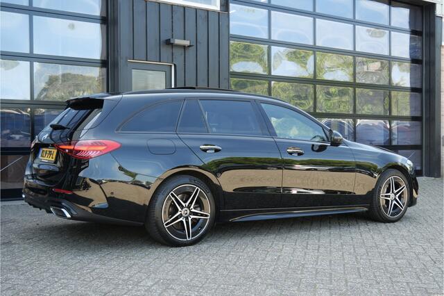 Mercedes-Benz C-KLASSE Estate 300 e AMG Line | Head-Up | Pano | 360º | Trekhaak | Dealer Onderhouden | Sfeer