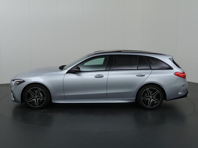 Mercedes-Benz C-KLASSE Estate 180 Business Solution AMG | Night pakket | Panoramadak | Trekhaak | Verwarmde stoelen |