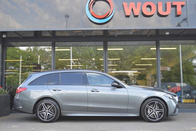 Mercedes-Benz C-KLASSE Estate 300 e AMG Led Panorama Memory Distronic Camera 360 Trekhaak Pdc