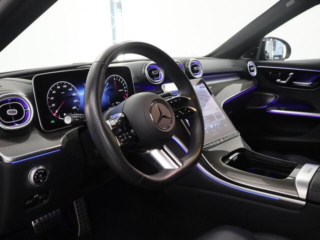 Mercedes-Benz C-KLASSE Estate 300 e AMG Line | Night | Massage | Head up | Burmester | Panoramadak | Trekhaak |