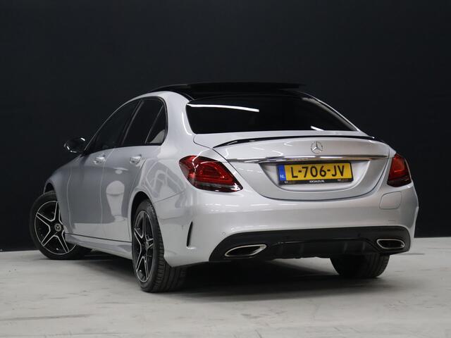 Mercedes-Benz C-KLASSE 300 e Business Solution AMG Limited [SCHUIFKANTELDAK, APPLE CARPLAY, STOELVERWARMING, SFEER VERLICHTING, 360 CAMERA, PDC V+A, CRUISE CONTROL, DIGITAL DASH]