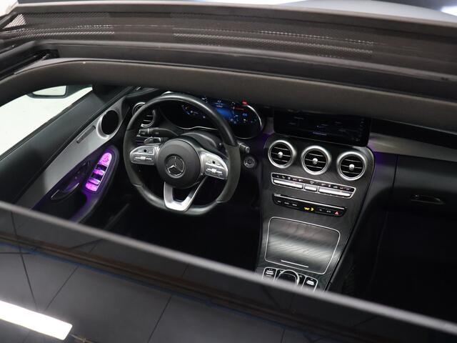 Mercedes-Benz C-KLASSE 300 e Business Solution AMG Limited [SCHUIFKANTELDAK, APPLE CARPLAY, STOELVERWARMING, SFEER VERLICHTING, 360 CAMERA, PDC V+A, CRUISE CONTROL, DIGITAL DASH]