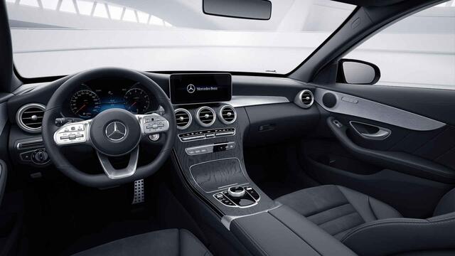 Mercedes-Benz C-KLASSE Estate 180 Business Solution AMG | Widescreen | 360 graden camera | Stoelverwarming | Getint glas |