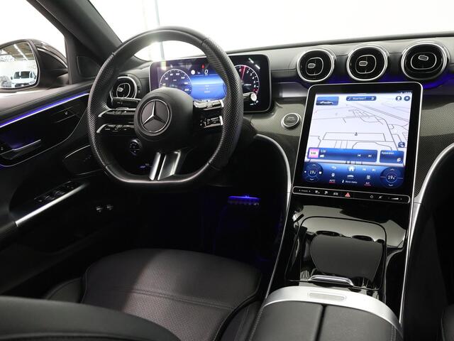 Mercedes-Benz C-KLASSE 300 e AMG Line | Stoelverwarming | High Performance LED | Achteruitrijcamera | Sfeerverlichting | Apple carplay |