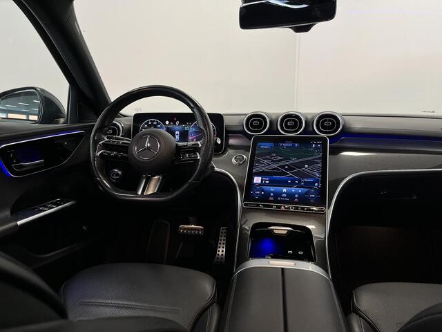 Mercedes-Benz C-KLASSE 180 AMG Line | Dodehoek detectie | Lederen stoelen | Stoelverwarming