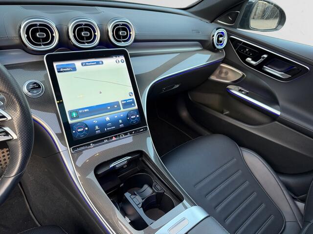 Mercedes-Benz C-KLASSE Estate 200 Launch Edition AMG Line Panoramadak, Headup, Sfeerverlichting, Burmester, Memory seats