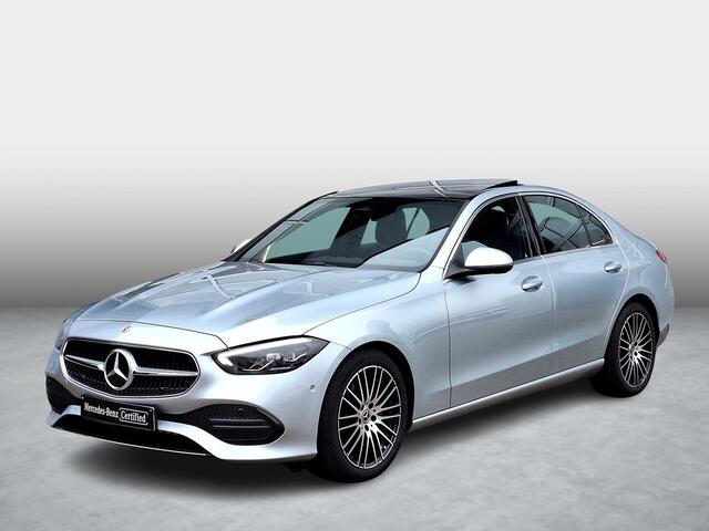 Mercedes-Benz C-KLASSE 180 Star Edition Luxury | Panoramadak | DISTRONIC Afstandsassistent | Elektrisch Verstelbare Stoelen + Memory | Dodehoekassistent | Apple CarPlay | Android Auto | Sfeerverlichting | Stoelverwarming | Elektrisch Inklapbare Buitenspiegels