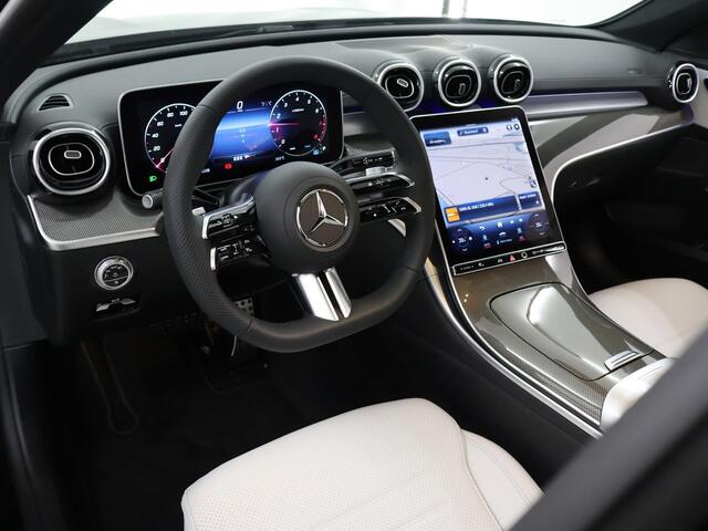 Mercedes-Benz C-KLASSE Estate 180 AMG NIGHT | Panoramadak | Stoelmemory | Achteruitrijcamera | LED High Performance koplampen | Lichte Bekleding | Sfeerverlichting |