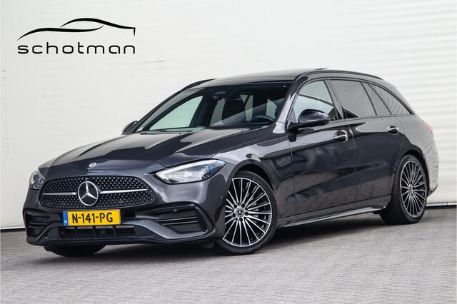 Mercedes-Benz C-KLASSE Estate 200 AMG Premium, Nightpack, Pano, Trekhaak Nw Model