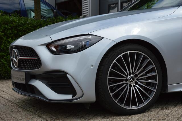 Mercedes-Benz C-KLASSE 180 AMG-LINE | PANORAMADAK | MEMORY | NIGHT-PAKKET | LEER | DIGITAL-LIGHT | KEYLESS | ENZ