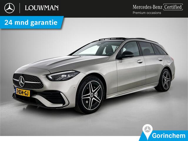 Mercedes-Benz C-KLASSE Estate 300 e AMG Plug-In Hybride AMG Styling | Panoramadak Inclusief 24 maanden MB Certified garantie voor Europa.
