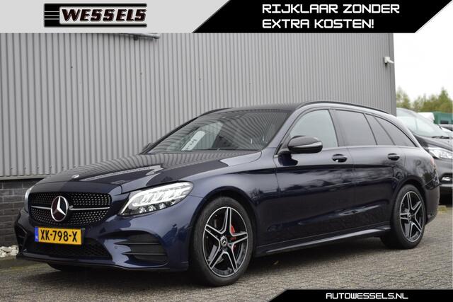 Mercedes-Benz C-KLASSE Estate 180 Business Solution AMG Burmeister, Camera, Stoelverwarming, Elek. achterklep, Leder