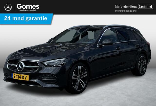 Mercedes-Benz C-KLASSE Estate 180 | Panoramadak | Luxury | Privacy Glas Achter | KEYLESS GO Pakket | Apple CarPlay | Android Auto | Elektrisch Verstelbare Voorstoelen + Memory | Dodehoekassistent