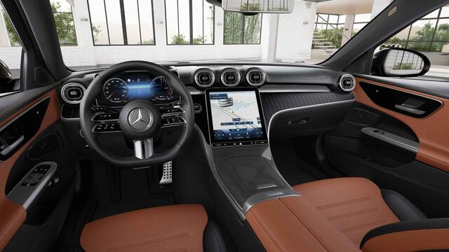 Mercedes-Benz C-KLASSE Estate 300 e AMG Line | Night | Panoramadak | Trekhaak | Headup | Rijassistentiepakket Plus |