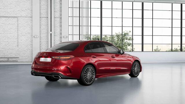 Mercedes-Benz C-KLASSE 180 AMG Line | Night | Multispaaks velgen | Achteruitrijcamera | Stoelverwarming |