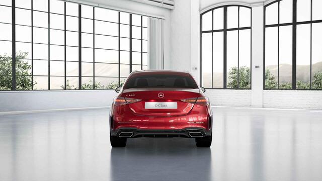 Mercedes-Benz C-KLASSE 180 AMG Line | Night | Multispaaks velgen | Achteruitrijcamera | Stoelverwarming |