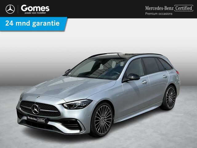 Mercedes-Benz C-KLASSE Estate 180 Business Solution AMG Panoramadak | Trekhaak | Night | 19 inch |