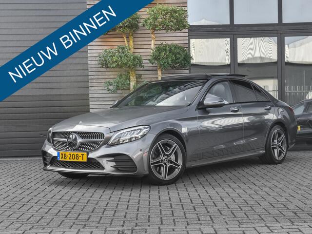 Mercedes-Benz C-KLASSE 160 Business Solution AMG Panoramadak Digitaal display Alcantara Navi Carma