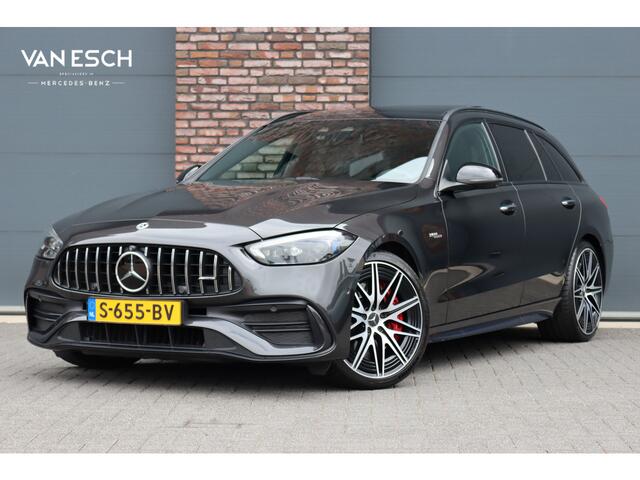 Mercedes-Benz C-KLASSE Estate AMG 43 4MATIC Premium+ | Distronic+ | AMG Drivers Package | Achterasbesturing | Sterrenhemel | Schakelbare Uitlaat | Panoramadak | Burmester | Memory | HUD |