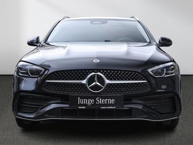 Mercedes-Benz C-KLASSE Estate 300e AMG ** HIGH LED, NAVI+, PANO, TREKH, WINTER & SPIEGEL-PACK ** UNFALLFREI - Ex. MB-AG ** ** INFORMEER OOK NAAR ONZE AANTREKKELIJKE FINANCIAL-LEASE TARIEVEN **